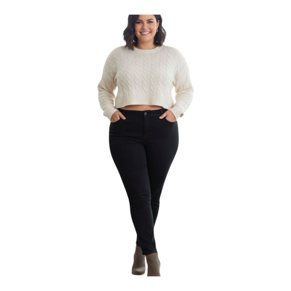G by Giuliana G Sculpt 101 Skinny True Black Wash Jean Size 20W